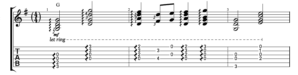 Somewhere Over The Rainbow Easy Guitar Arrangement For Beginners