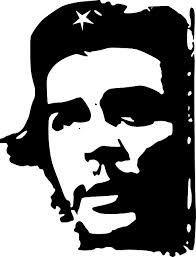 Image derived from the photograph of Ernesto “Che” Guevara “Guerillero Heroico” originally taken by Alberto Korda in 1960